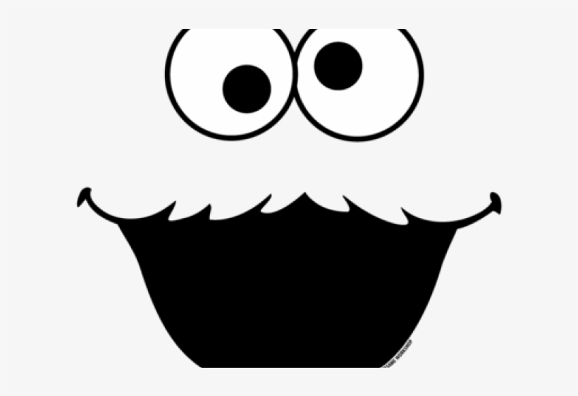 Picture Freeuse Stock Cookie Monster Clipart Cookie Monster Eyes And