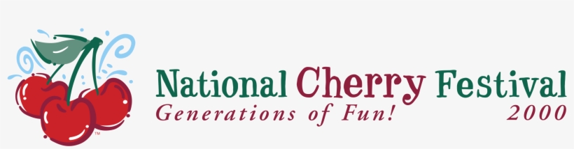 National Cherry Festival Logo Png Transparent - National Cherry Festival, transparent png