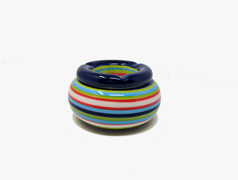 Hand-painted Ceramic Honey Pot Ashtray, transparent png