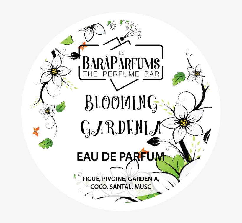 Home / Blooming / Gardenia Blooming - Circle, transparent png
