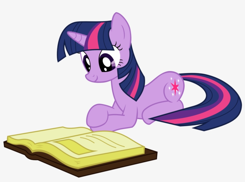 Takua770, Book, Safe, Simple Background, Svg, Transparent - My Little Pony Read, transparent png