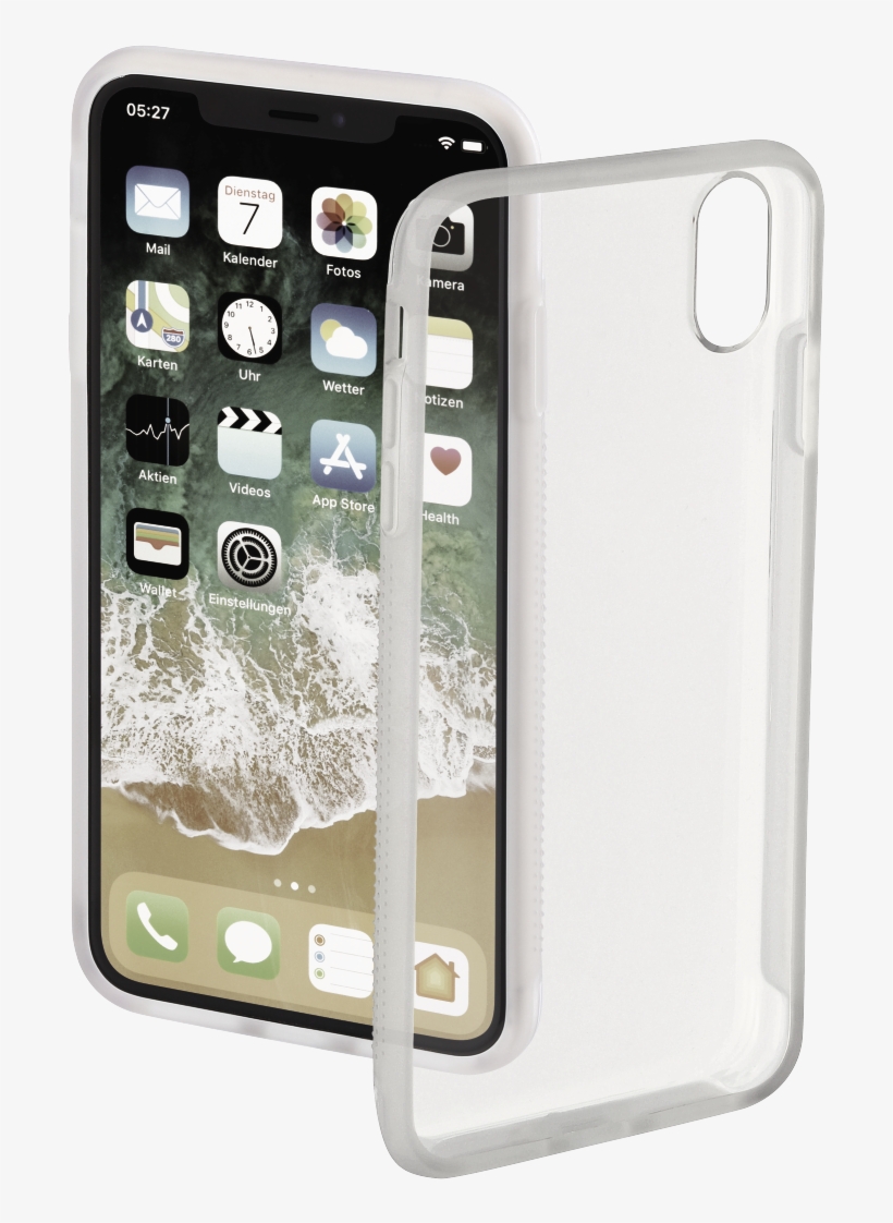 "frame" Cover For Apple Iphone Xr, Semi-transparent - Hama Iphone Xr, transparent png