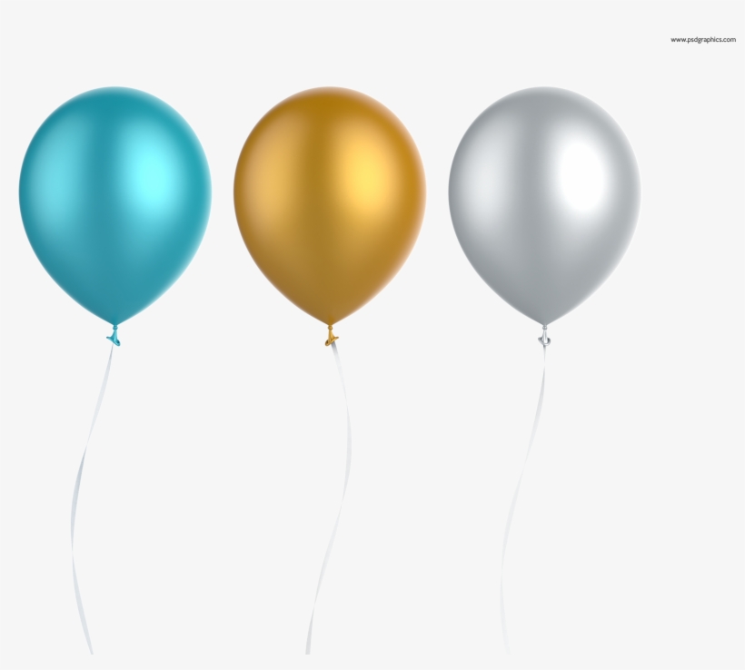Colorful Balloons Isolated - Balloon, transparent png