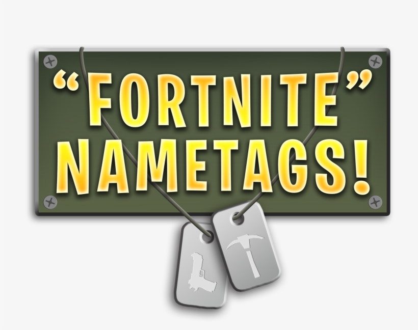 "fortnite" Nametags - Parallel, transparent png