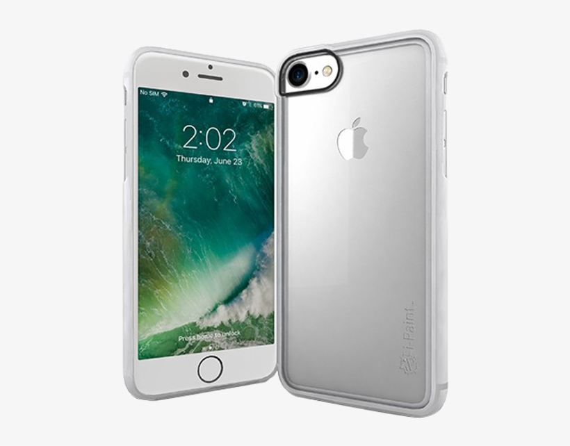 I-paint Matte Frame Case For Iphone, transparent png