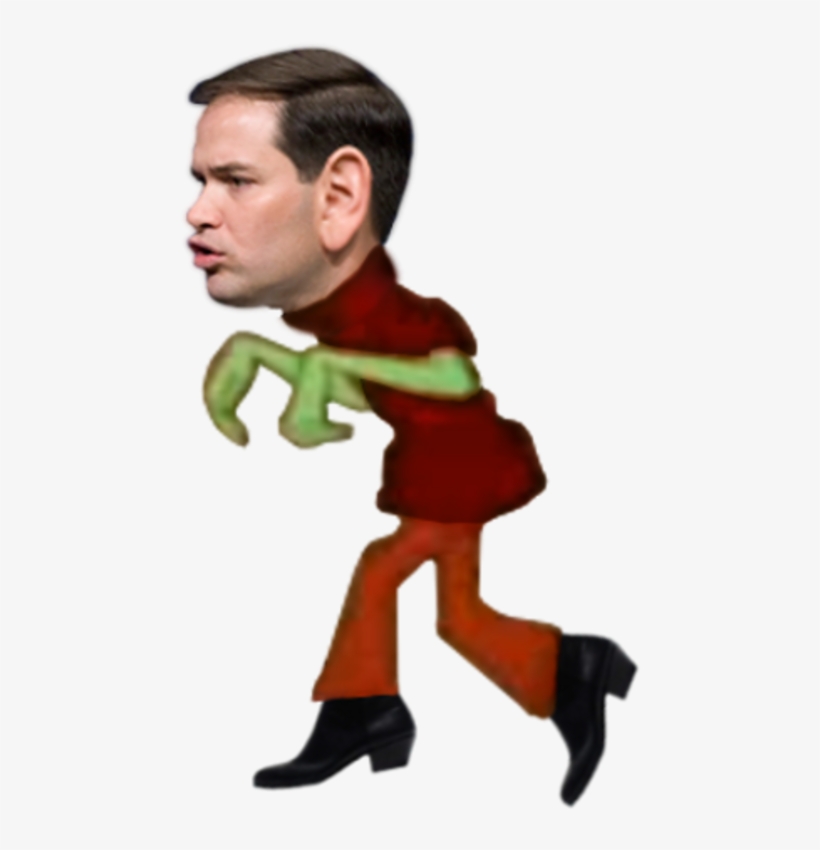 Marco Rubio In His Cuban Boots - Lyin Ted Little Marco, transparent png
