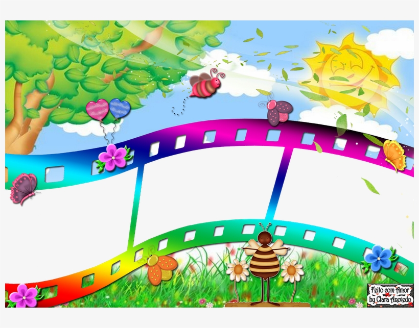 Imagens Molduras E Convites Jardim Encantado Pink Minnie - Paisajes Infantiles, transparent png
