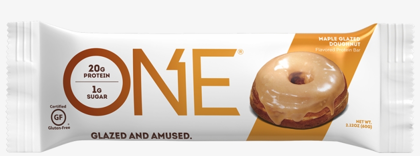 Healthy Life Lessons - One Protein Bar Maple Glazed Donut, transparent png