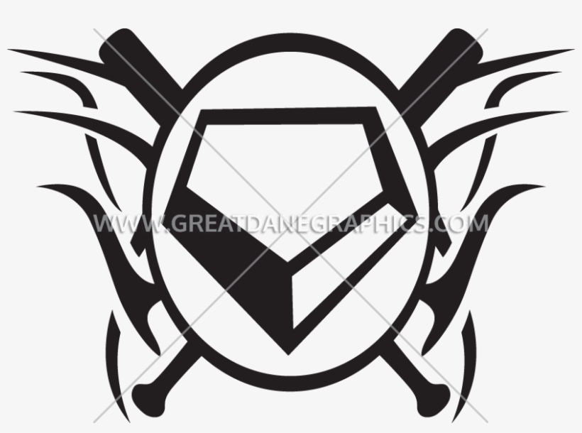 Tribal Home Plate - Emblem, transparent png