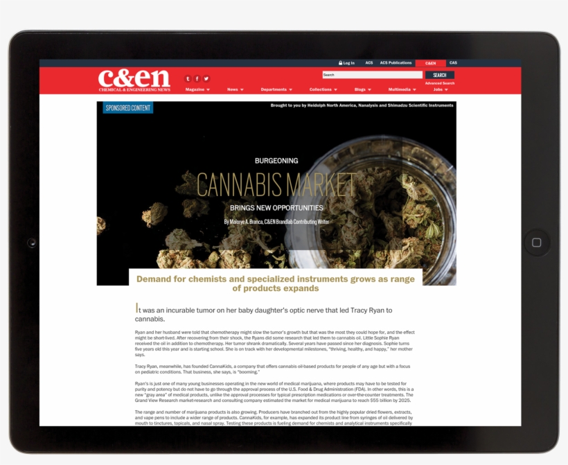 Ipad Mockup Cannabis - Circle, transparent png