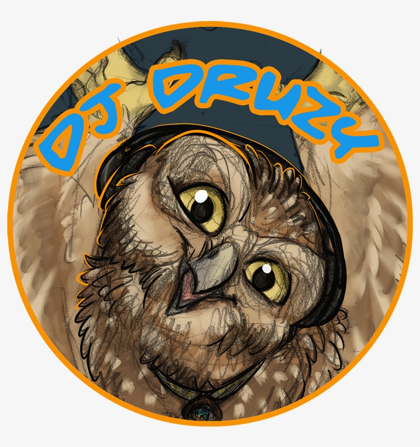 Dj Druzy [icon Ft Skulldog Lines] - Bird, transparent png