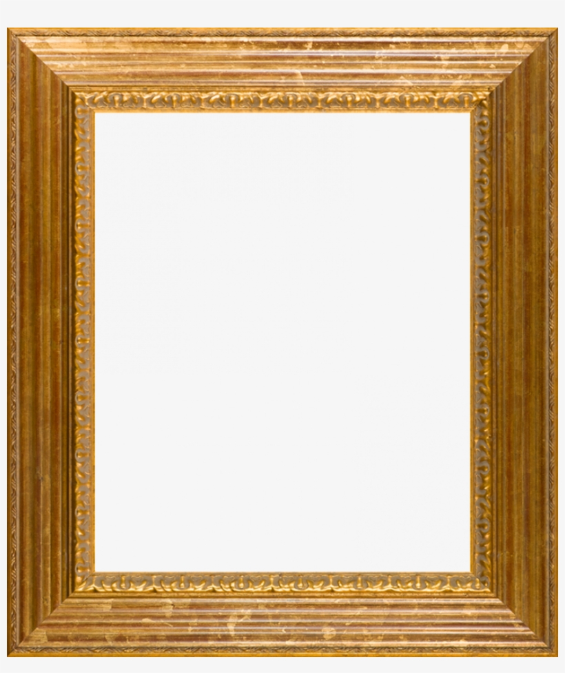 Vienna Gold Leaf Frame - Wooden Picture Frame Png, transparent png