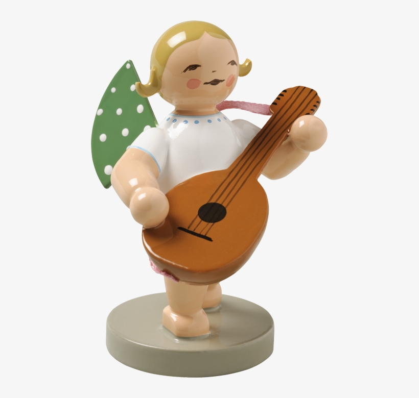Angel With Lute - Wendt & Kühn, transparent png