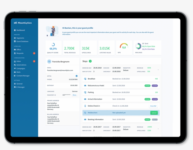 Ipad Mockup Guest Profile - Computer Icon, transparent png