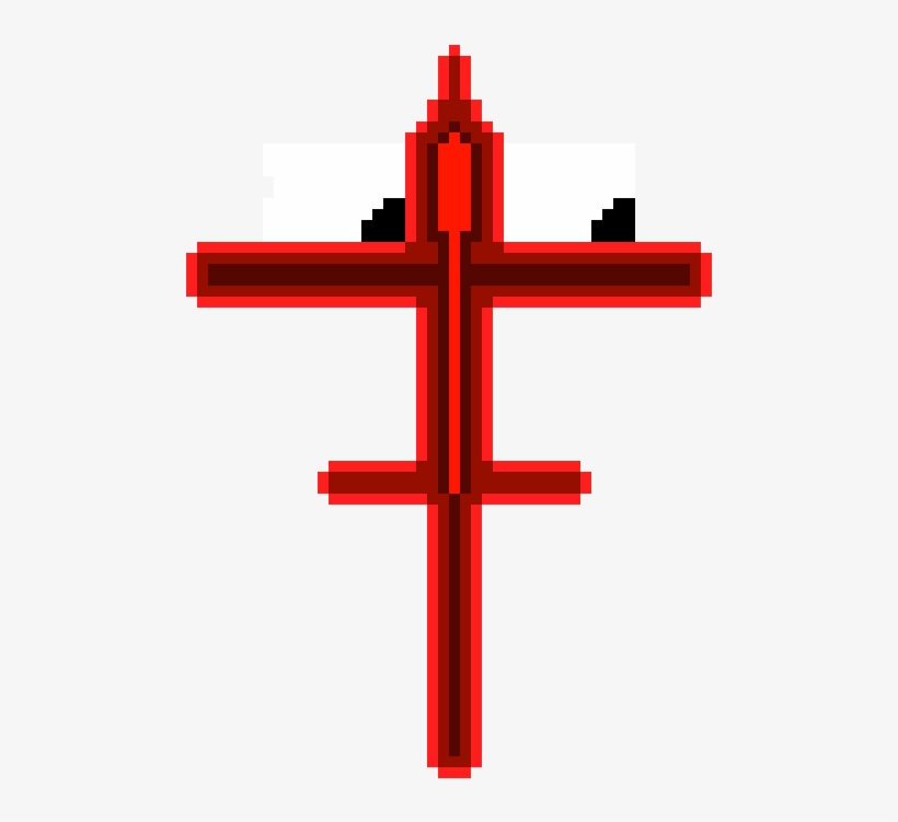 Boss 1 Theblazecain Pyro - Cross, transparent png