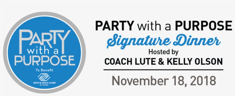 Lute & Kelly Olson's Party With A Purpose Is An Evening - Circle, transparent png