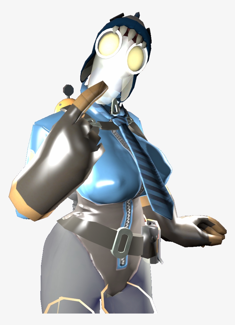 Details - Tf2 Pyroshark, transparent png