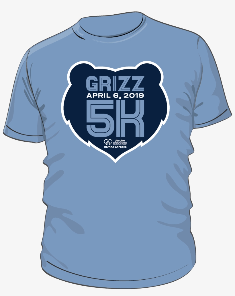 Grizzfit 5k Shirt - Active Shirt, transparent png