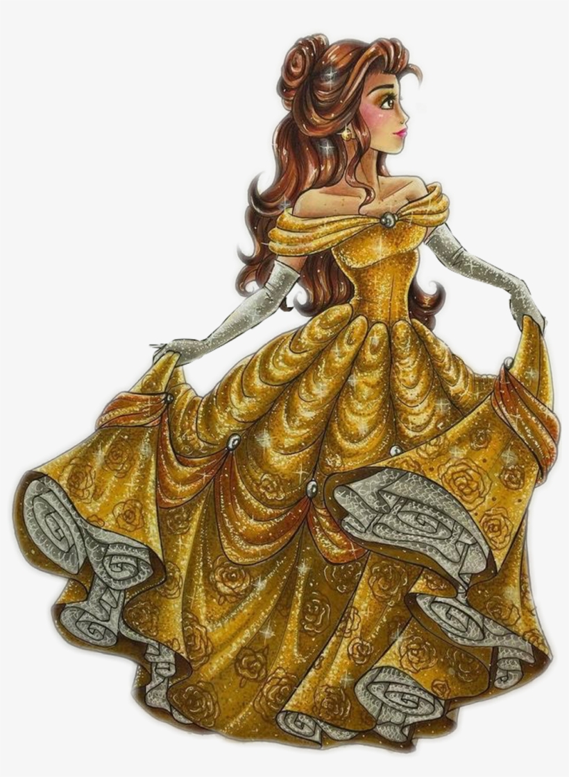 Report Abuse - Belle Drawing, transparent png