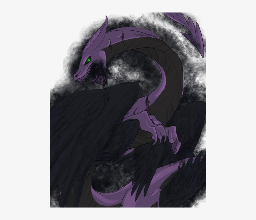 Nature Gen1- Shadow Iridescent/charcoal Peregrine/caribbean - Dragon, transparent png