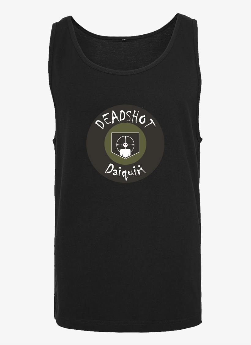 Deadshot Daiquiri T-shirt Tanktop Men Black - T-shirt, transparent png