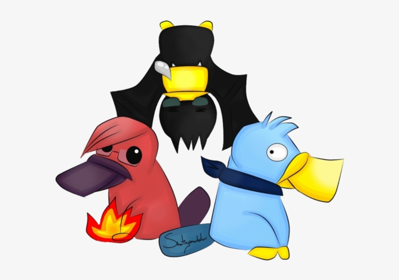 Schnabelige Freunde By Shootingsmashstar On - Cartoon, transparent png