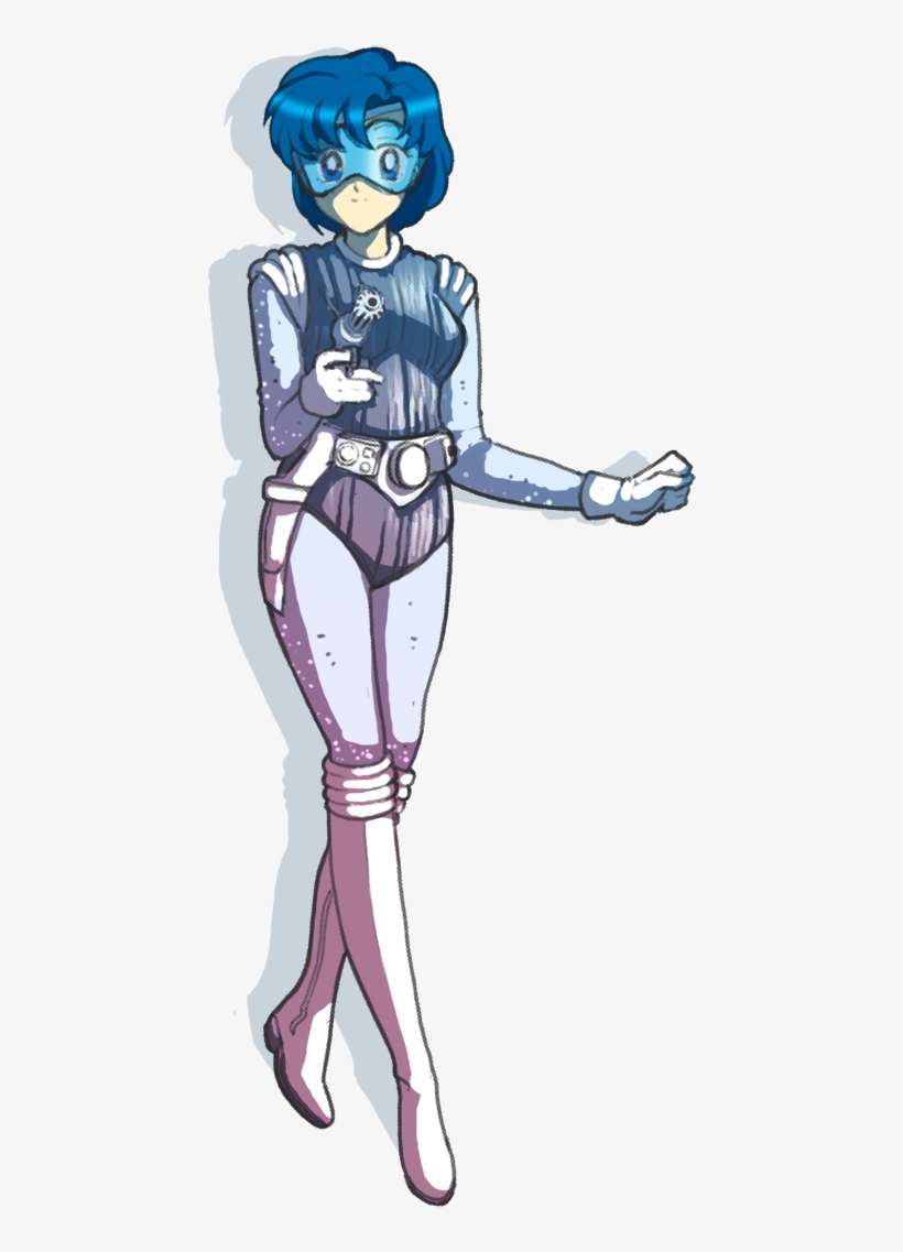 Sailor Mercury Style By - Cartoon, transparent png