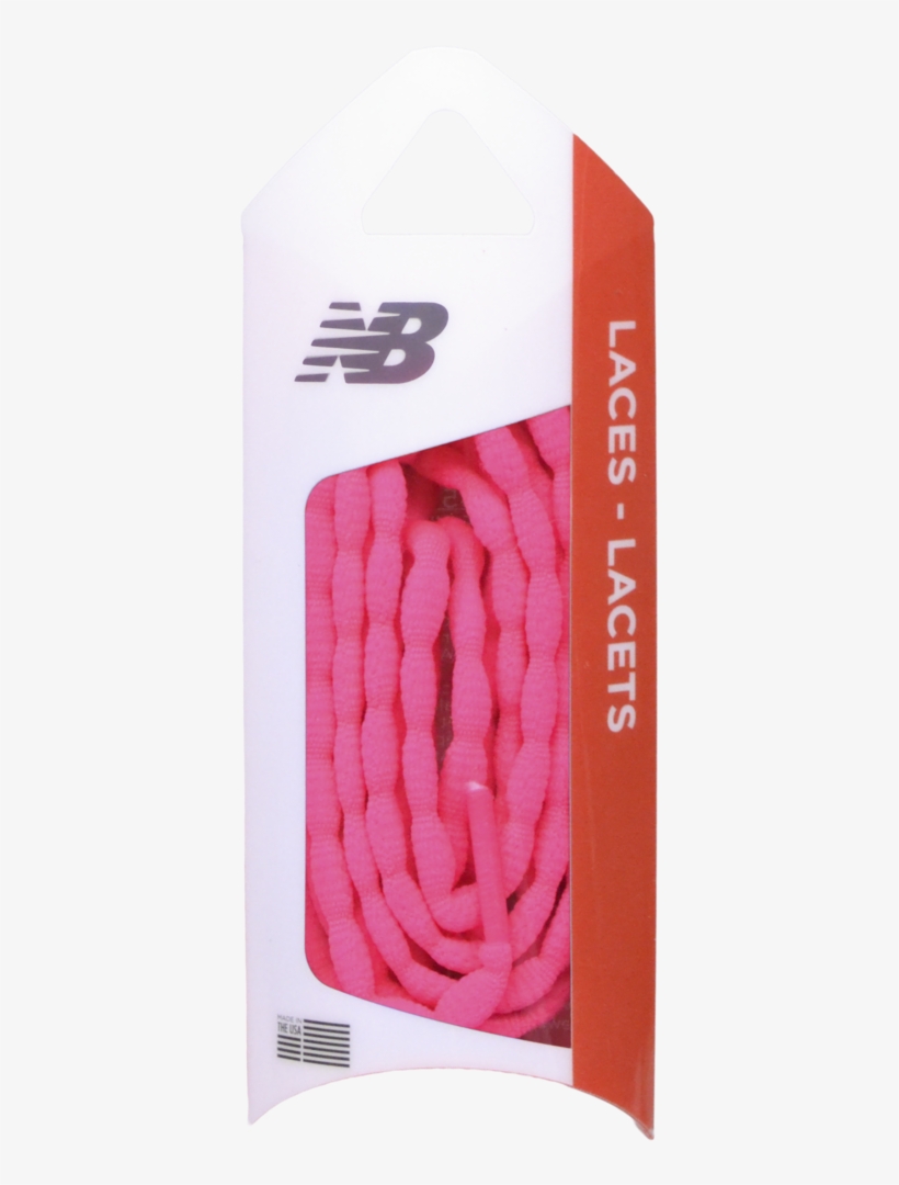 Nb Sure-lace™ Neon Pink Shoelace - New Balance, transparent png
