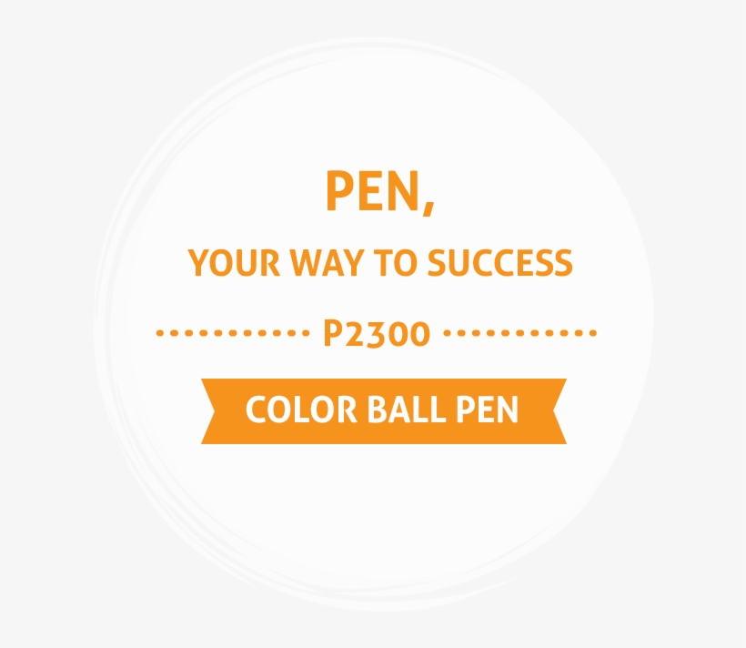 Pen Your Way Success - Circle, transparent png