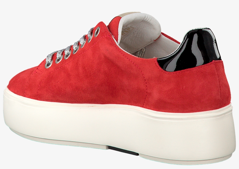 Red Nubikk Sneakers Elise Lace Perfo - Skate Shoe, transparent png