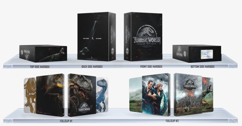 Jurassic World Fallen Kingdom [ Filmarena Collection - Jurassic World Fallen Kingdom Steelbook, transparent png