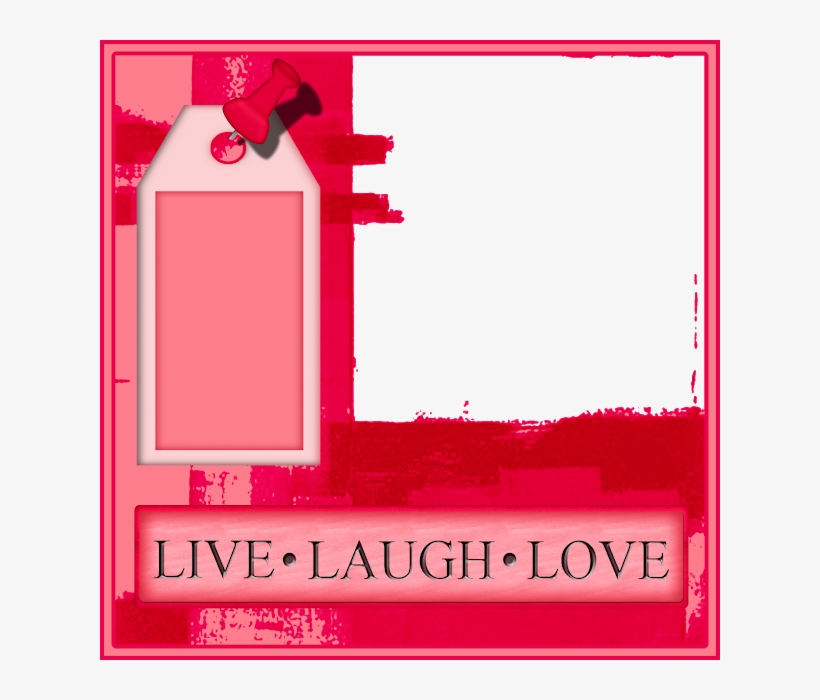 Wrapped Life Live Laugh Love Scrap, transparent png