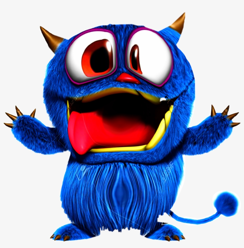 Monster Sticker - Funny Looking Monster - 1024x993 PNG Download - PNGkit