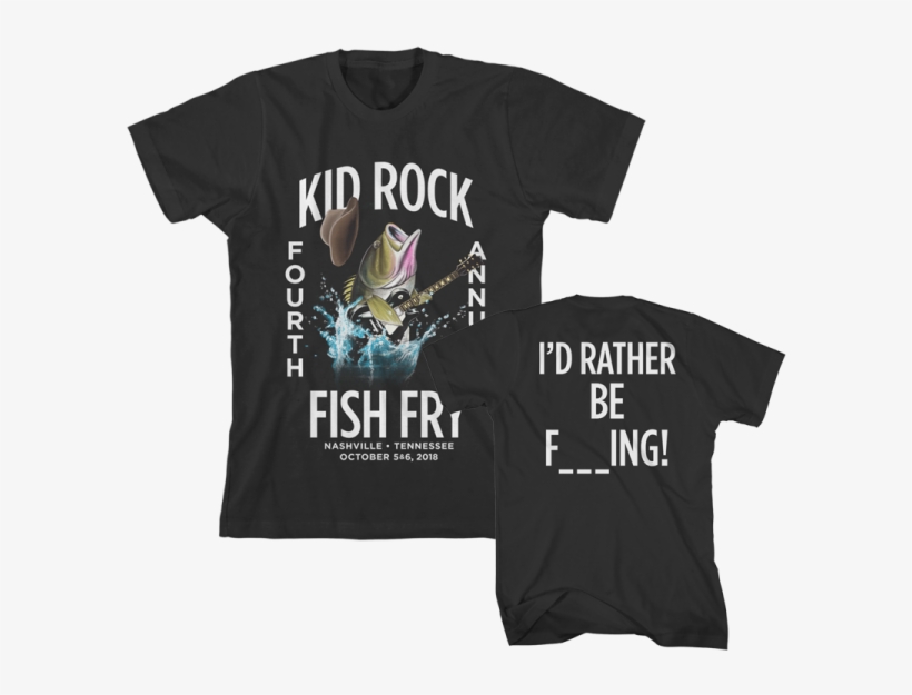 Kid Rock Jumping Bass T-shirt - Punk Tour Shirt, transparent png