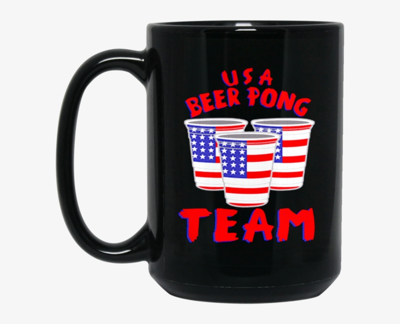 America Beer Mug Usa Beer Pong Team Coffee Mug Tea - Mug, transparent png