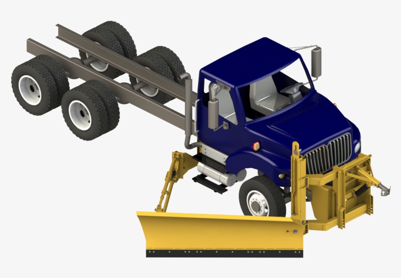 Hbw Fr Deployed Ground Trf - Toy Snow Plow Grader, transparent png