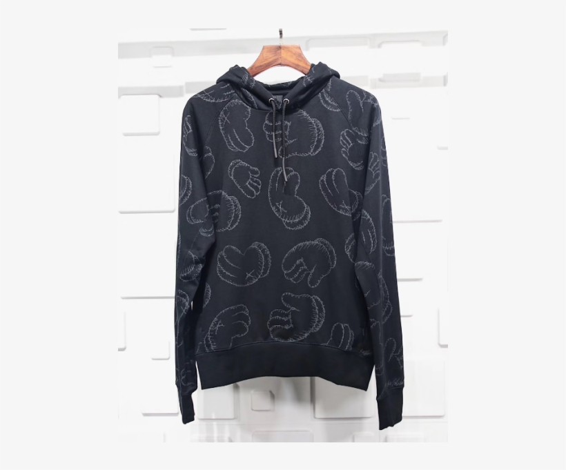 Kaws And Air Jordan Co-branded Hoodies - Sweatshirt, transparent png