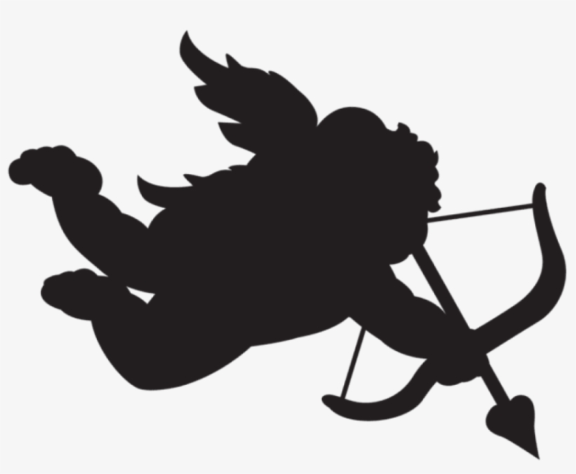 Free Png Download Cupid Silhouette Png Images Background - Cupids Png, transparent png