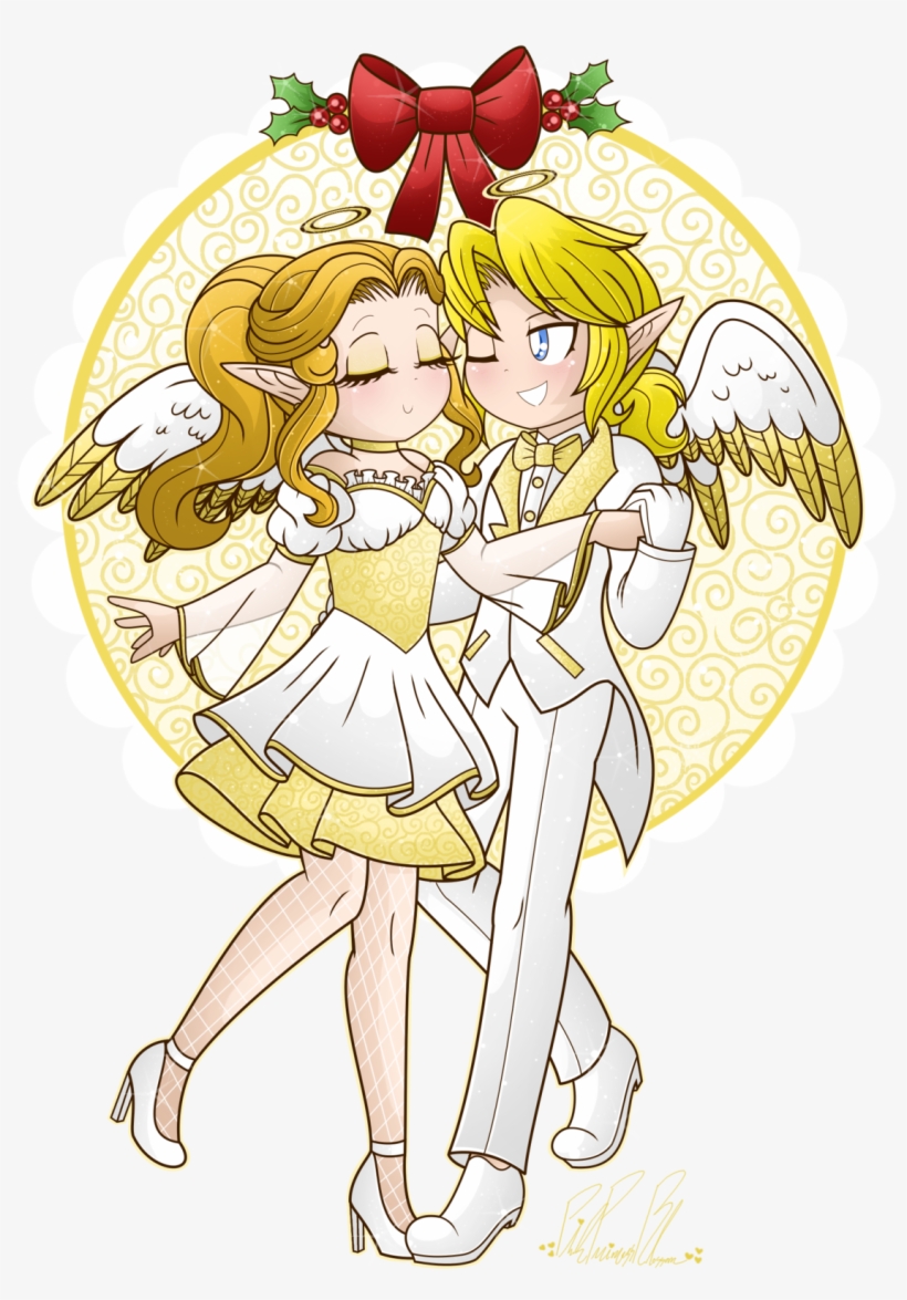 My Christmas Angel - Cartoon, transparent png