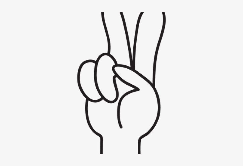 Ok Clipart Money Hand Sign - Line Art, transparent png