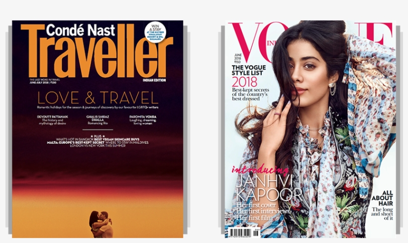 Jhanvi Kapoor Vogue Cover, transparent png