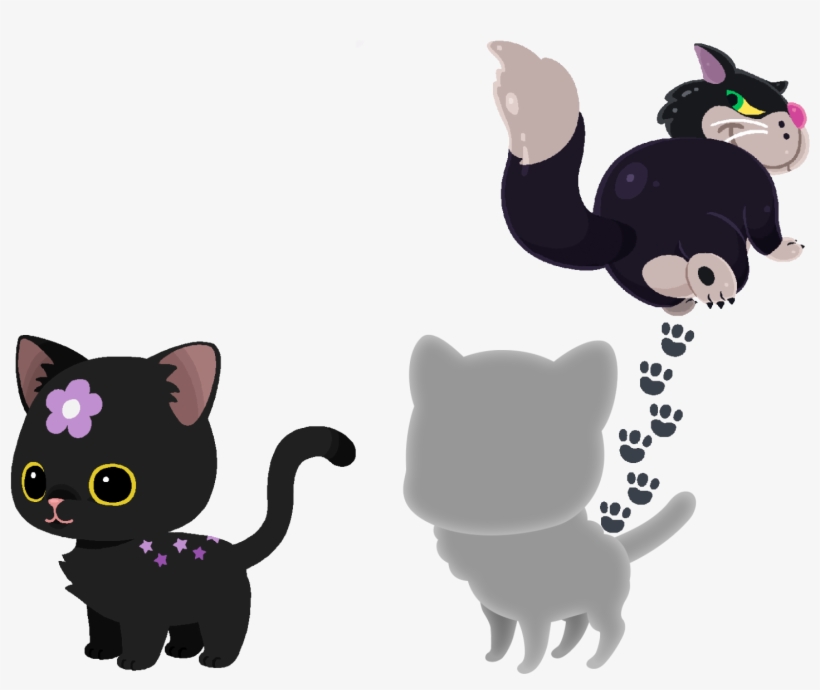 Black Flowerkit Balloon Lucifer Pet Part - Kingdom Hearts Union Χ[cross], transparent png