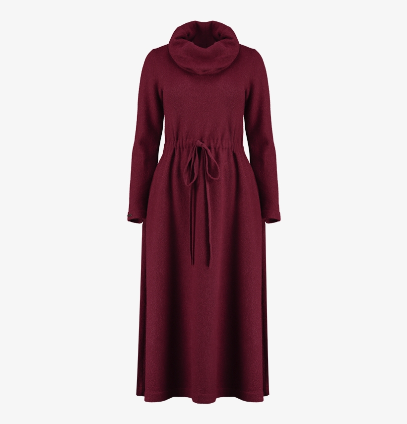 Cowl Neck Tie Waist Pushkin Dress [awpushkindr] - Gown, transparent png