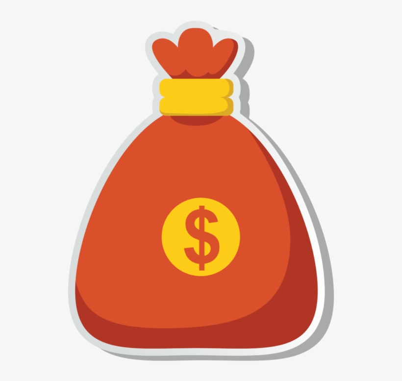 Currency Money Payment Bag Free Transparent Image Hq - Illustration, transparent png