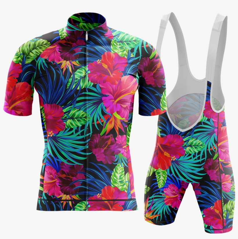 Supacaz X Nalini Flyin' Hawaiian Kit - Active Shirt, transparent png