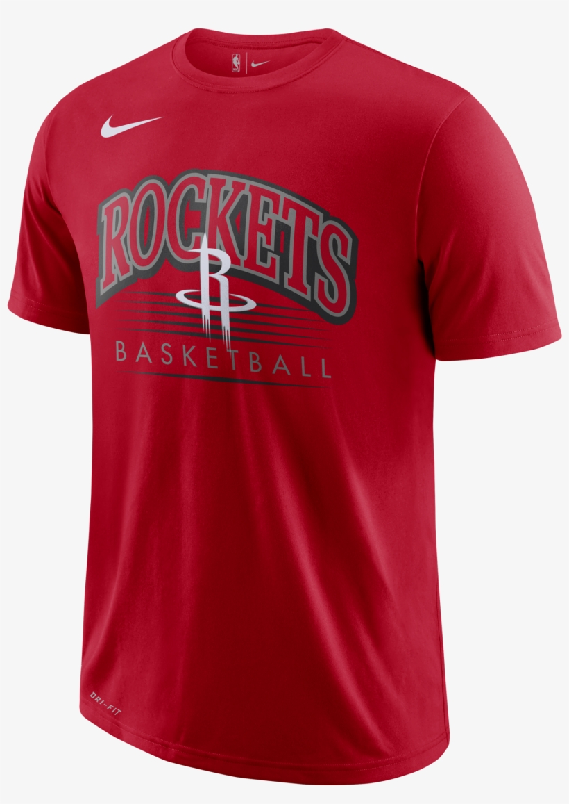 Nike Nba Houston Rockets Crest Dry Tee, transparent png