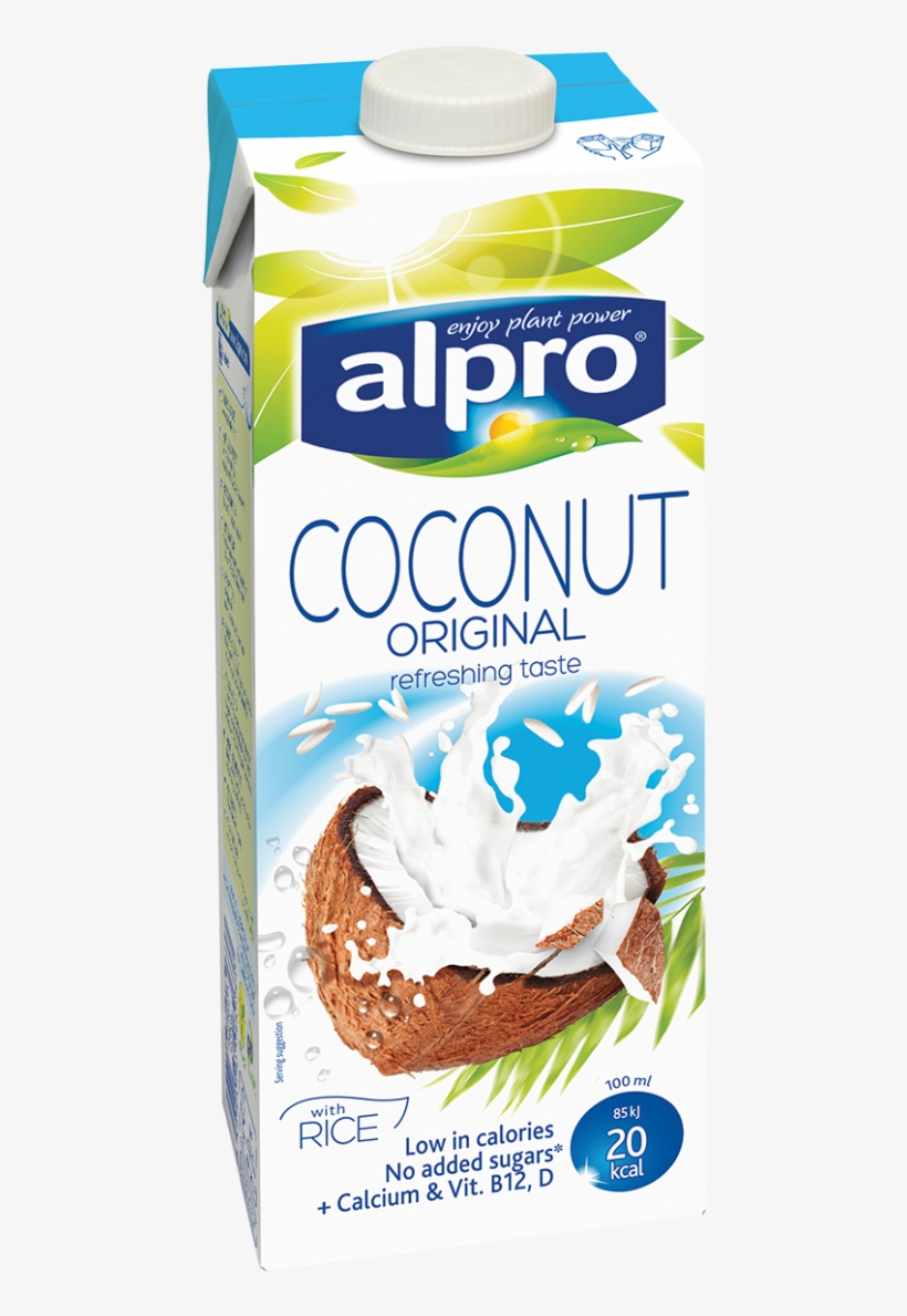Ρόφημα Καρύδας Alpro Original, transparent png