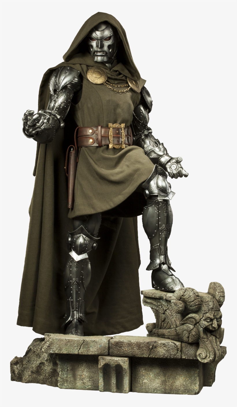 Doctor Doom Legendary Scale Statue By Sideshow Collectibles - Dr Doom Legendary Scale, transparent png