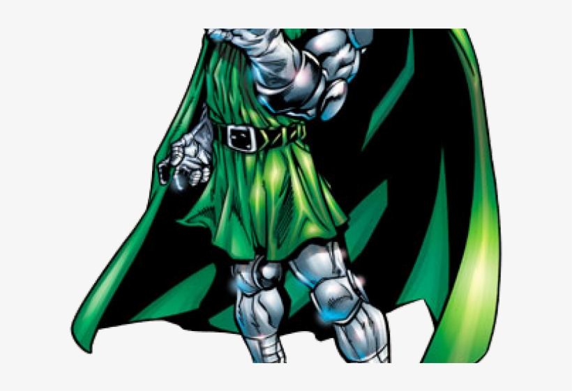 Doom Clipart Spiderman Villain - Dr Doom Facebook Covers, transparent png