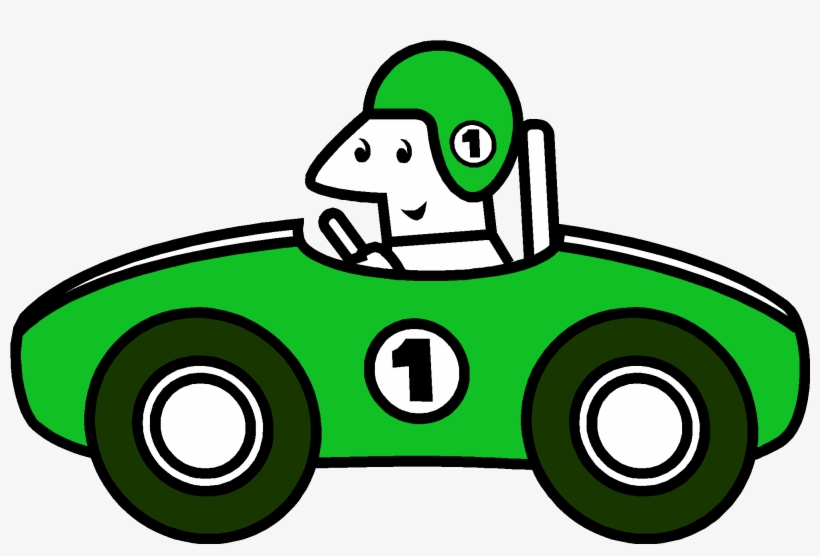Templates - Clip Art Race Cars, transparent png